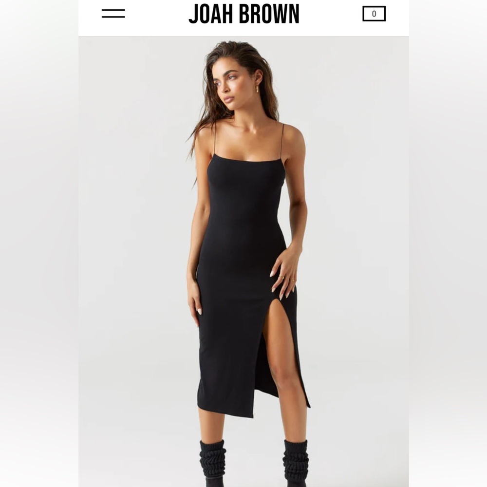 Strappy Slit Dress Joah Brown